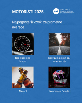 PN vzroki motoristi foto